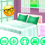 Fashion Girl Beautiful New House